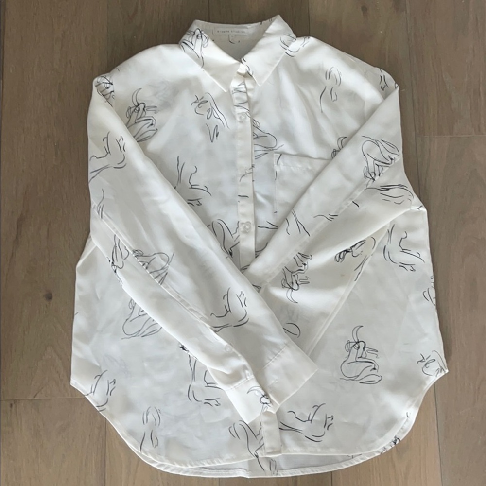 Abstract Women Blouse